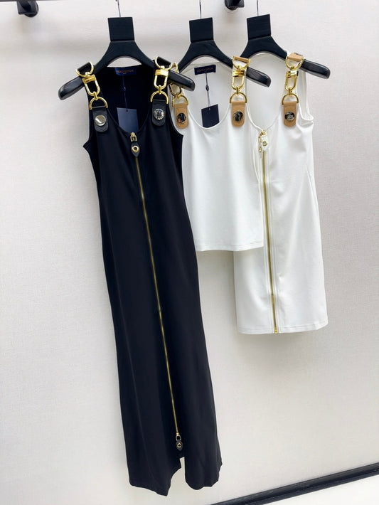 25ss metallic long dress