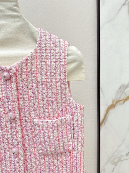 25ss woven vest