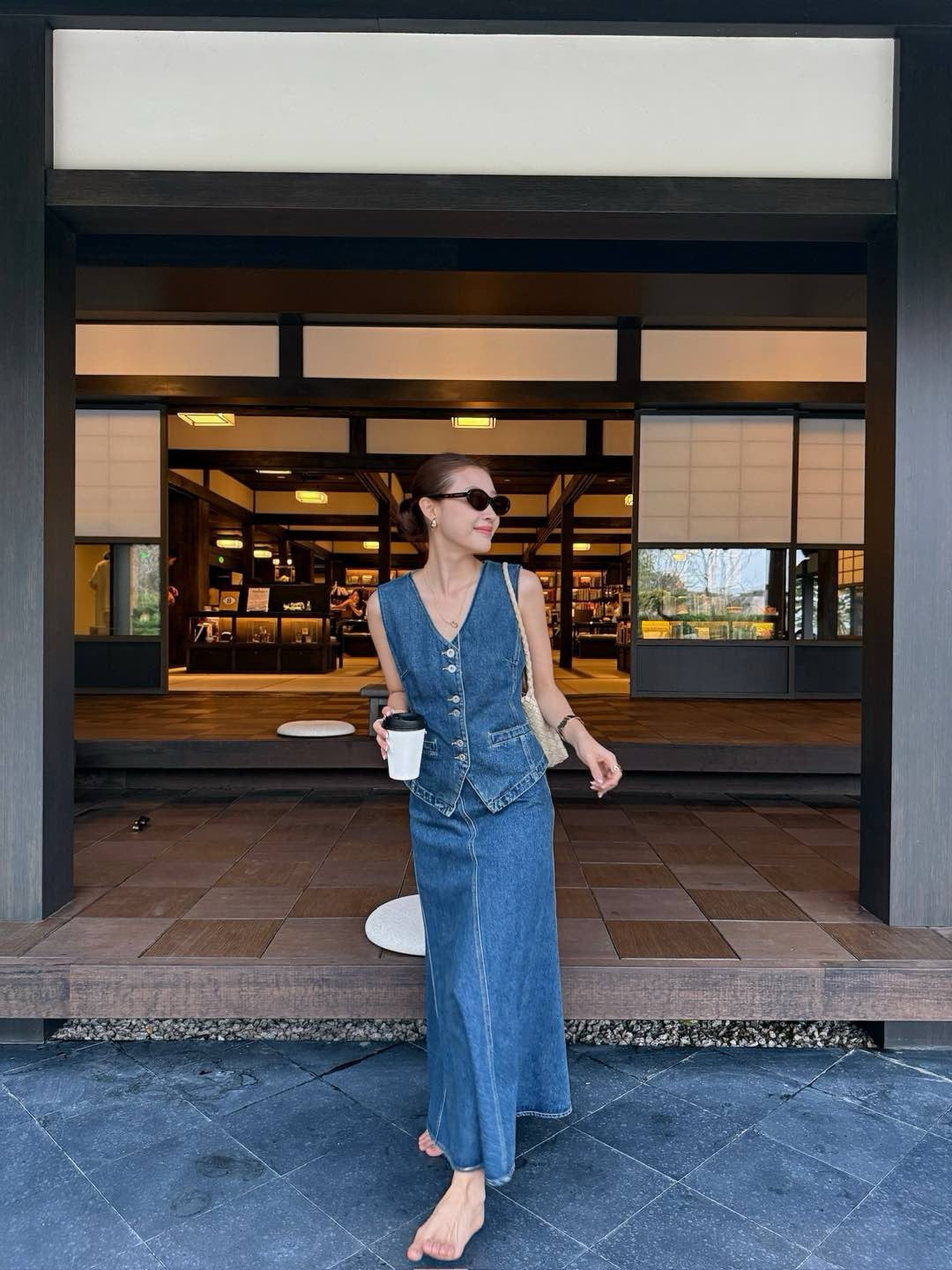 Lo 25ss denim suit
