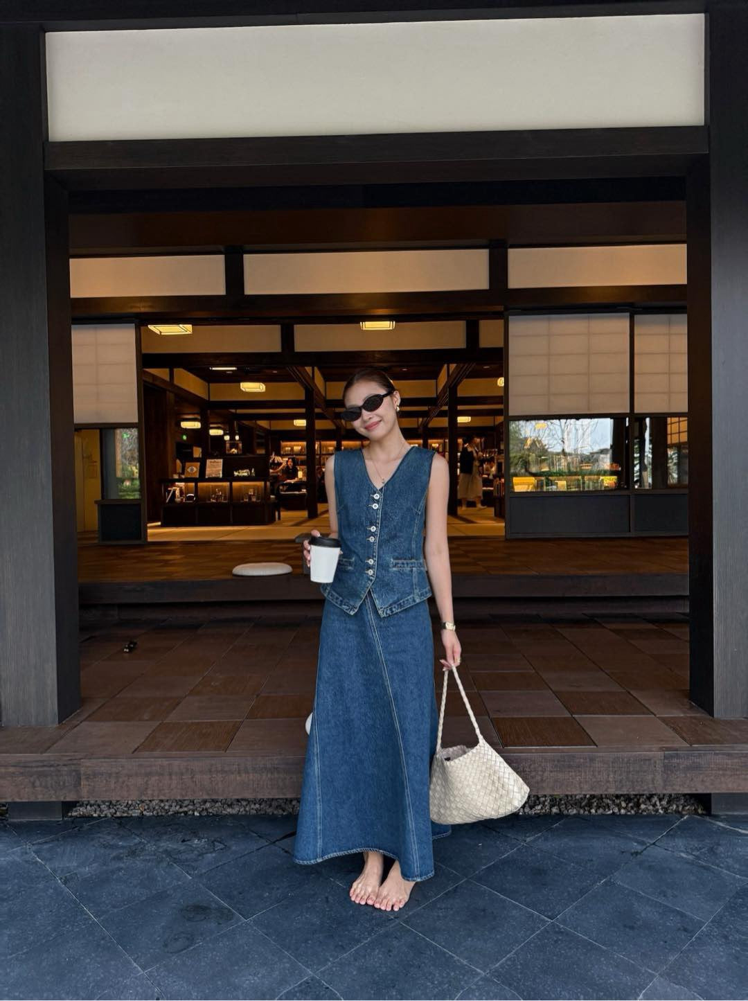 Lo 25ss denim suit