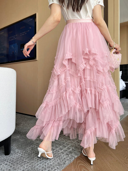 25ss ruffle skirt