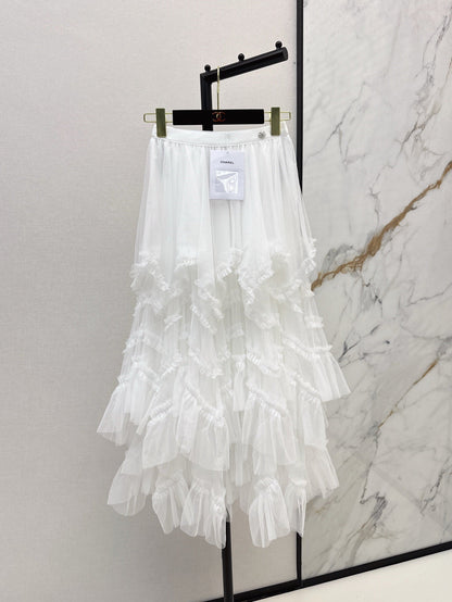 25ss ruffle skirt