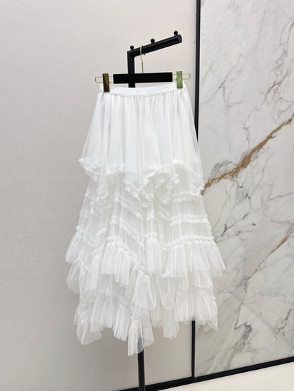 25ss ruffle skirt