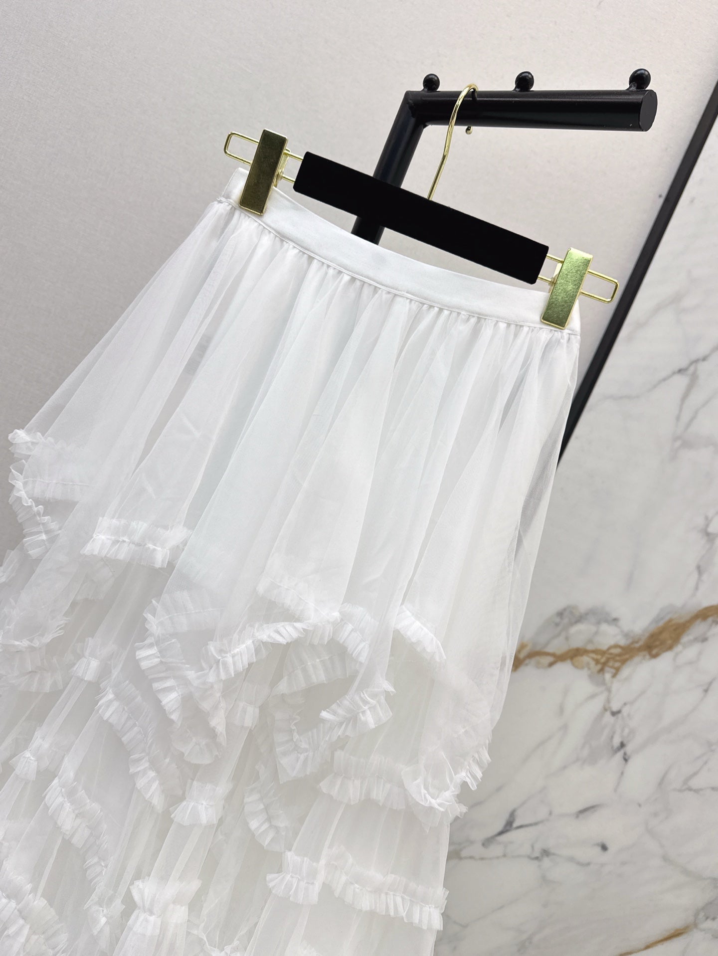 25ss ruffle skirt