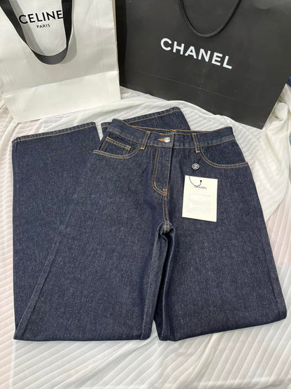 25ss embroidered jeans