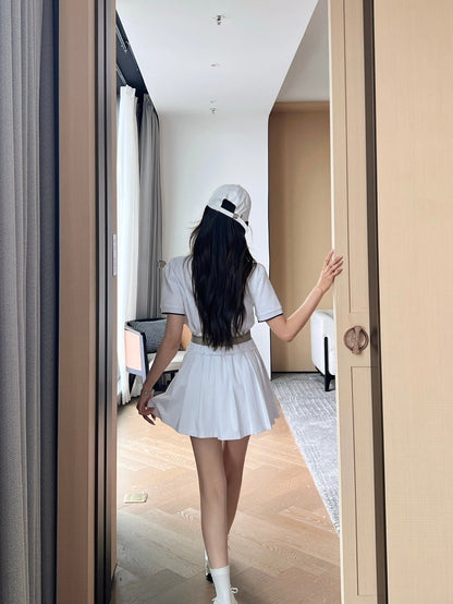 25ss polo skirt set