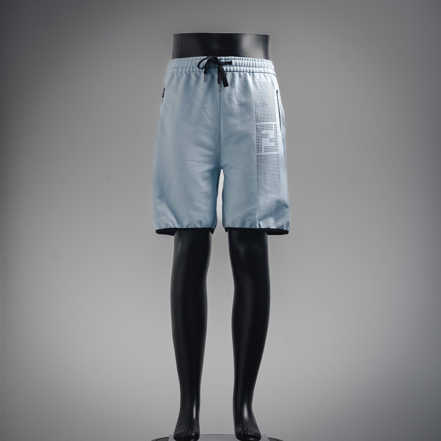 25ss Single side wave dot double F shorts