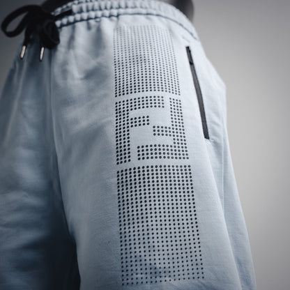 25ss Single side wave dot double F shorts