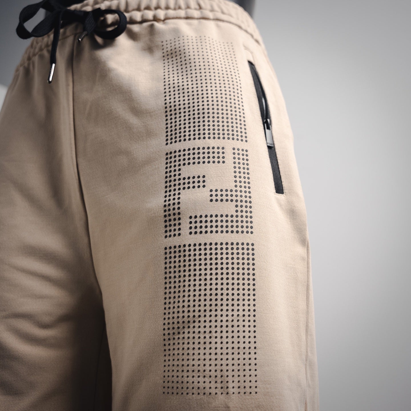 25ss Single side wave dot double F shorts