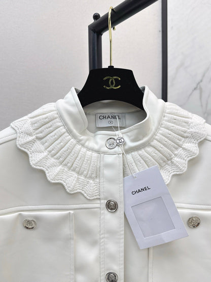 25ss leather vest