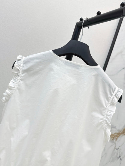 25ss ruffle vest