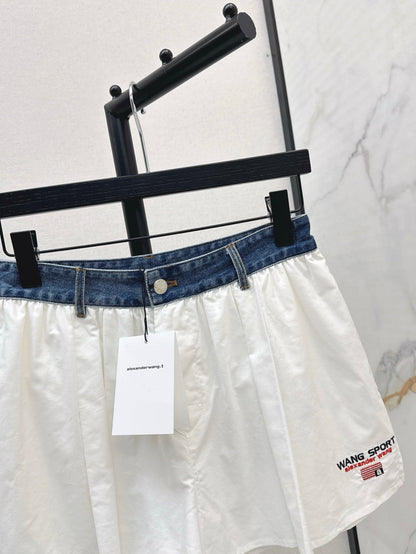 25ss embroidered skirt