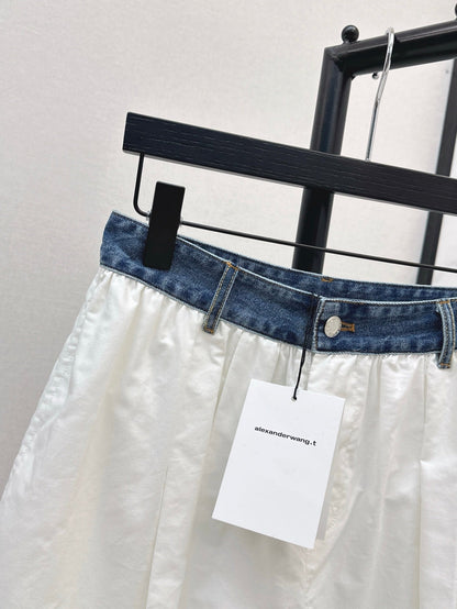 25ss embroidered skirt