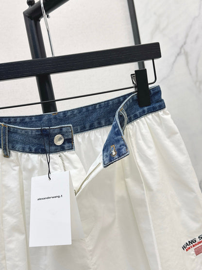 25ss embroidered skirt