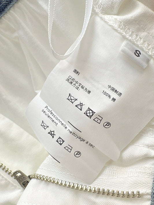 25ss embroidered skirt