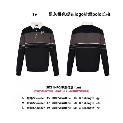 25SS jacquard polo shirt