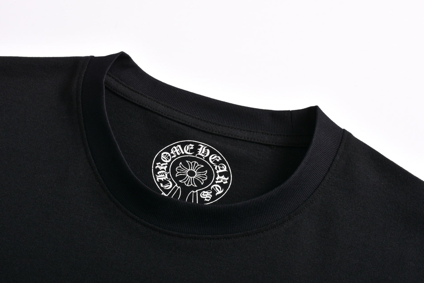 25SS Back skeleton short sleeved black