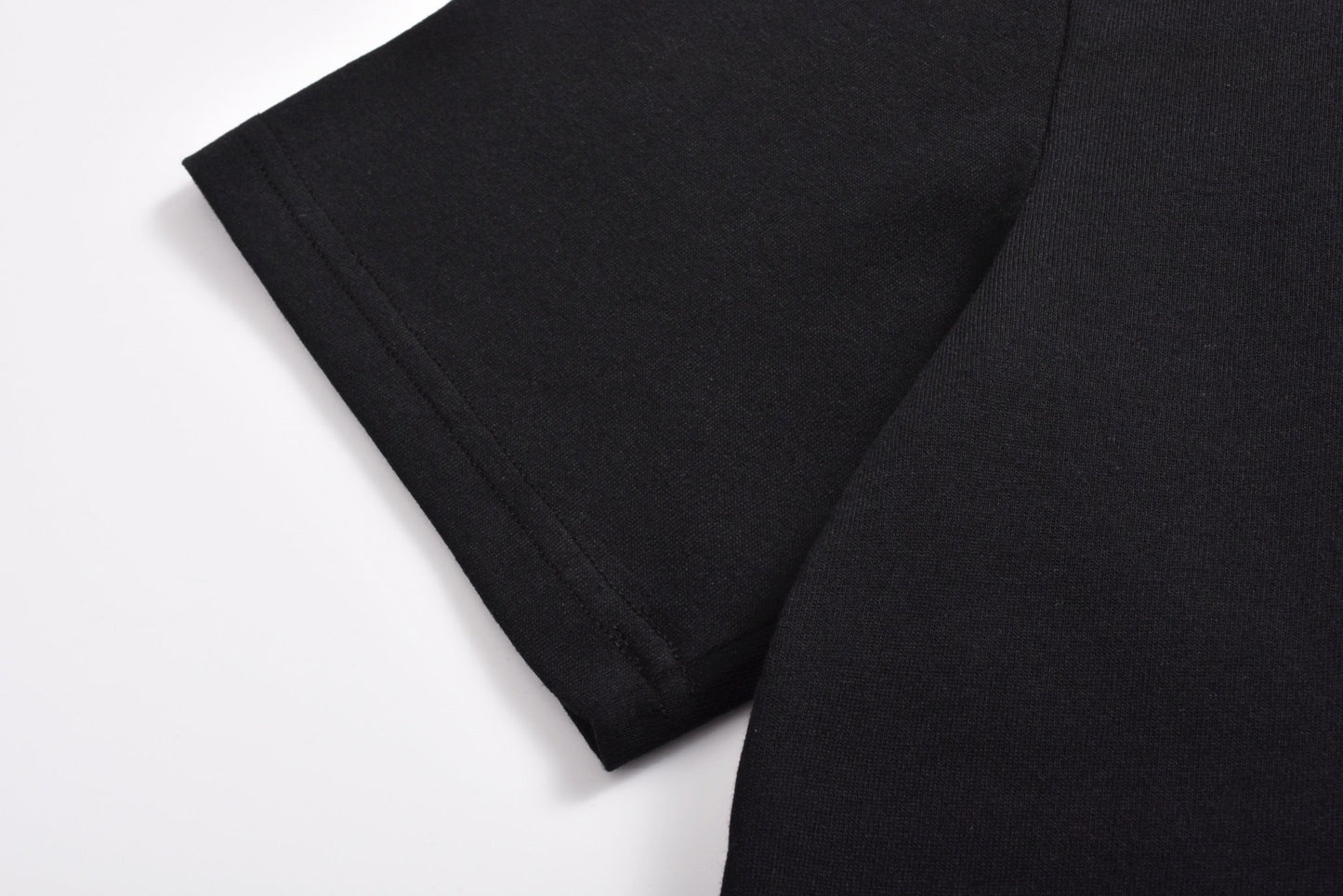 25SS Back skeleton short sleeved black