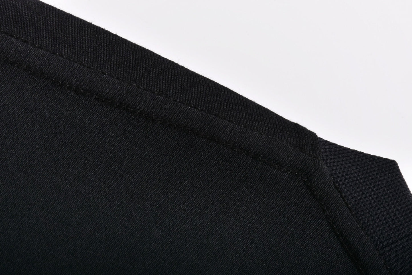 25SS Back skeleton short sleeved black
