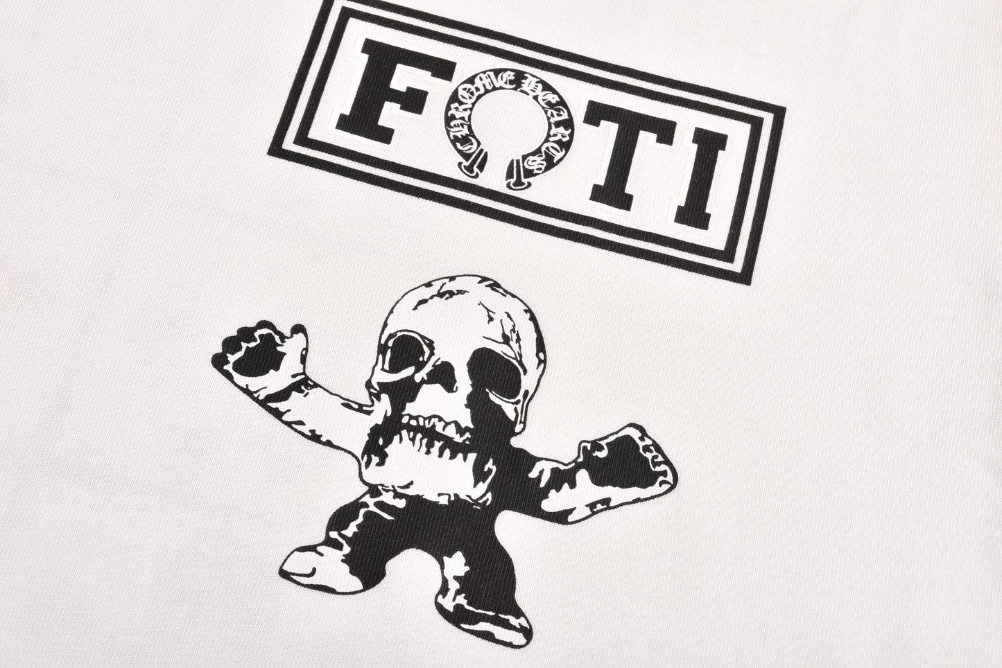 25SS Back skeleton short sleeved black