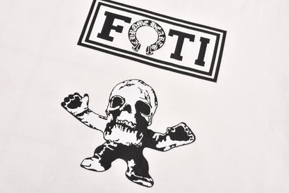 25SS Back skeleton short sleeved black