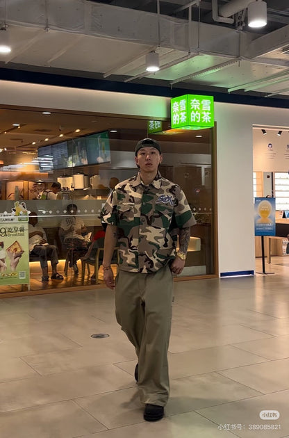 25SS camouflage shirt