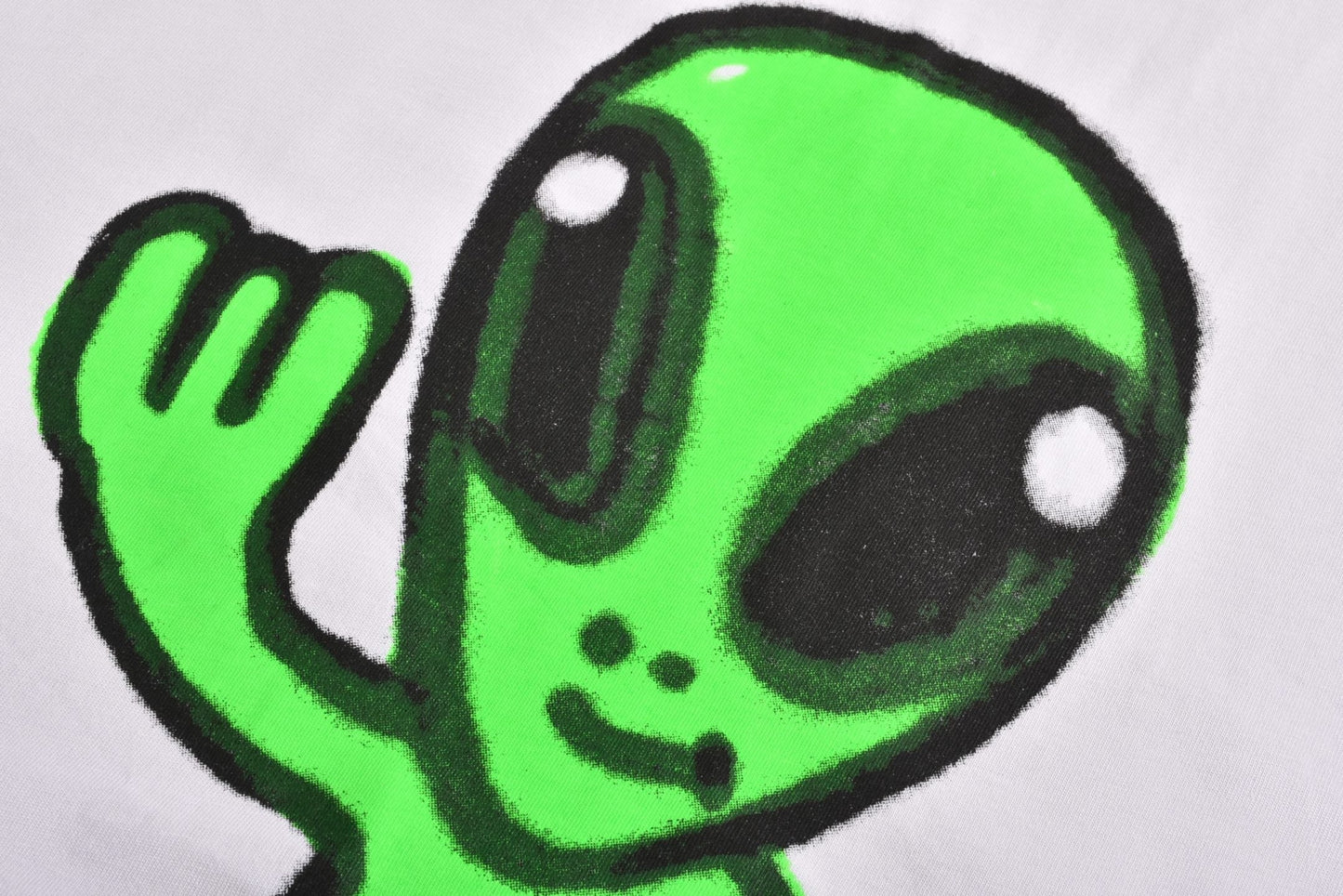 25ss Dissolve Smiling Alien Short Sleeve