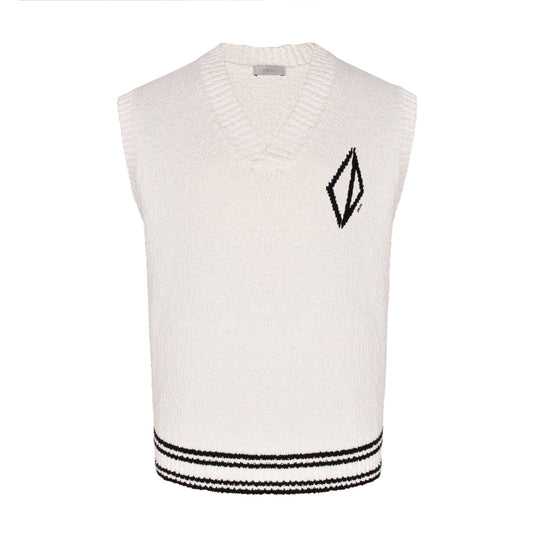 25ss Jacquard logo sweater vest