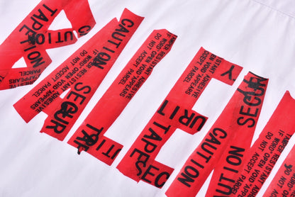 25ss Red tape short sleeved shirt