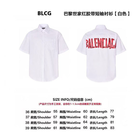 25ss Red tape short sleeved shirt