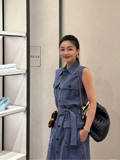 Bottega 25ss denim dress