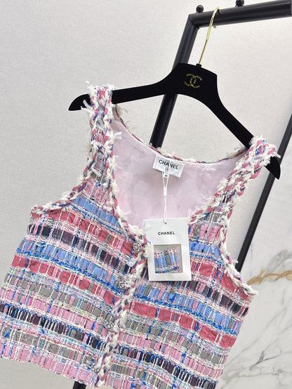 25ss woven vest