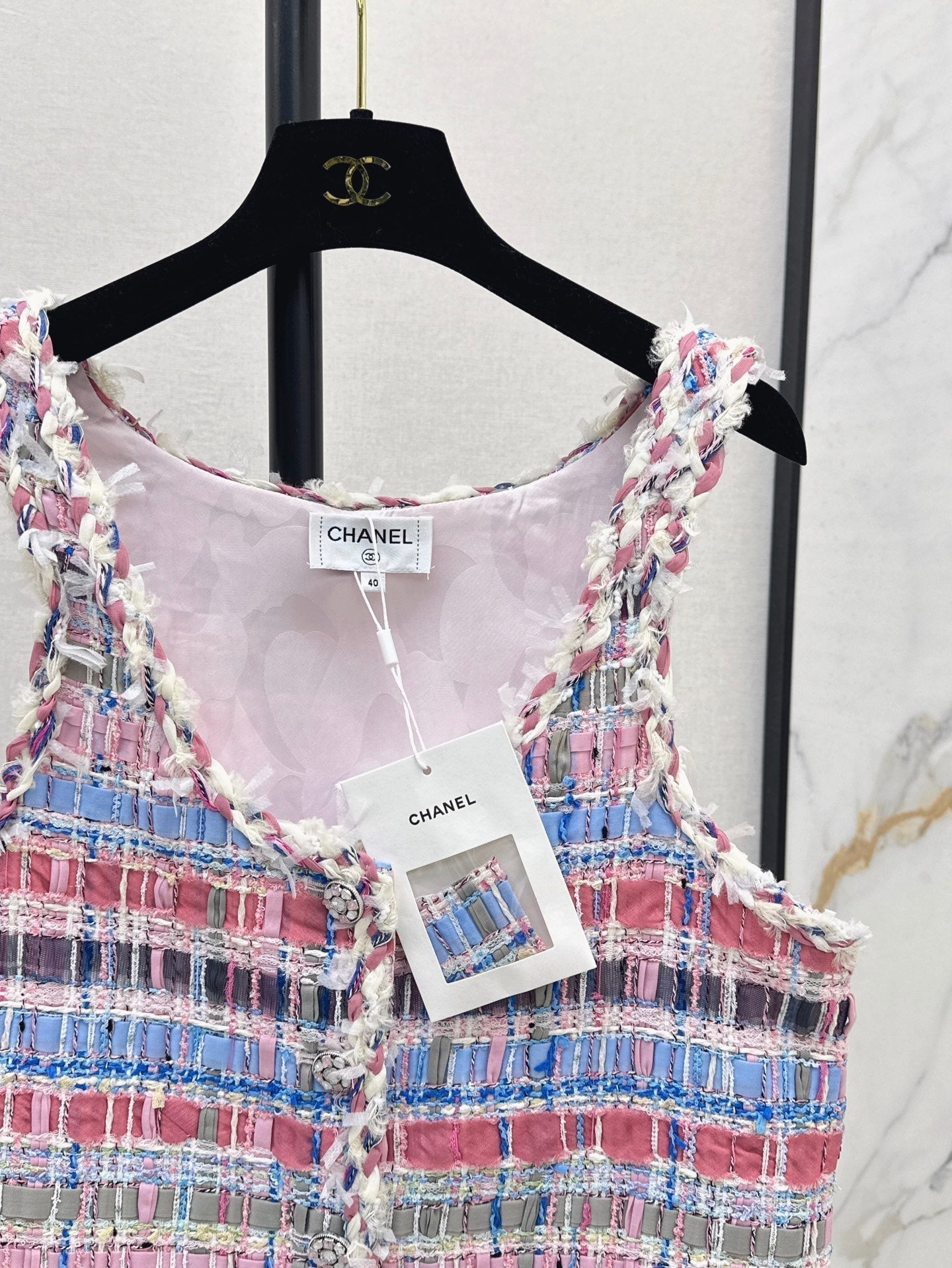 25ss woven vest