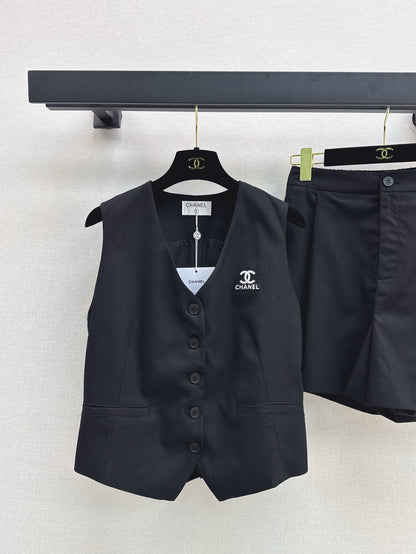 25ss vest short set