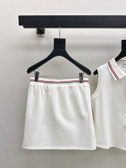 25ss vest skirt set
