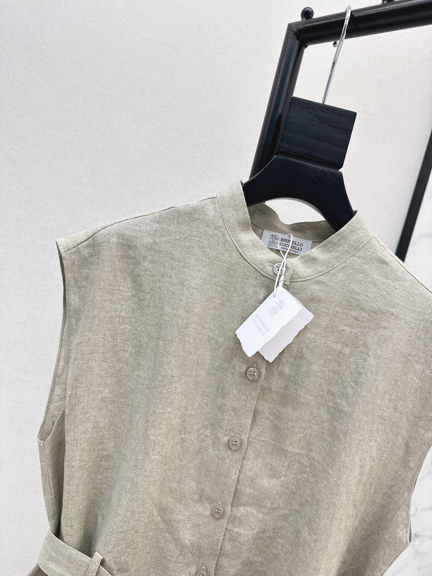 25ss linen vest