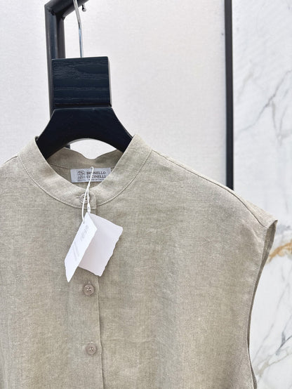 25ss linen vest