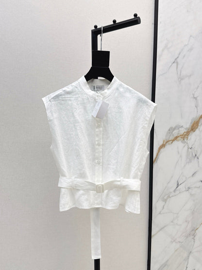 25ss linen vest