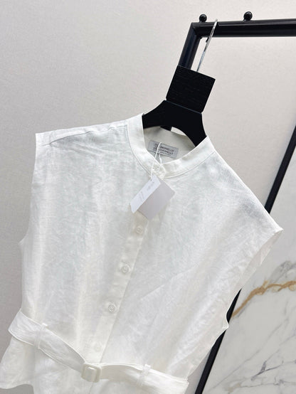 25ss linen vest