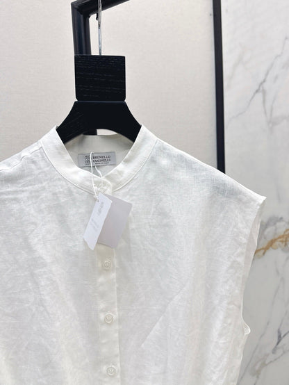 25ss linen vest