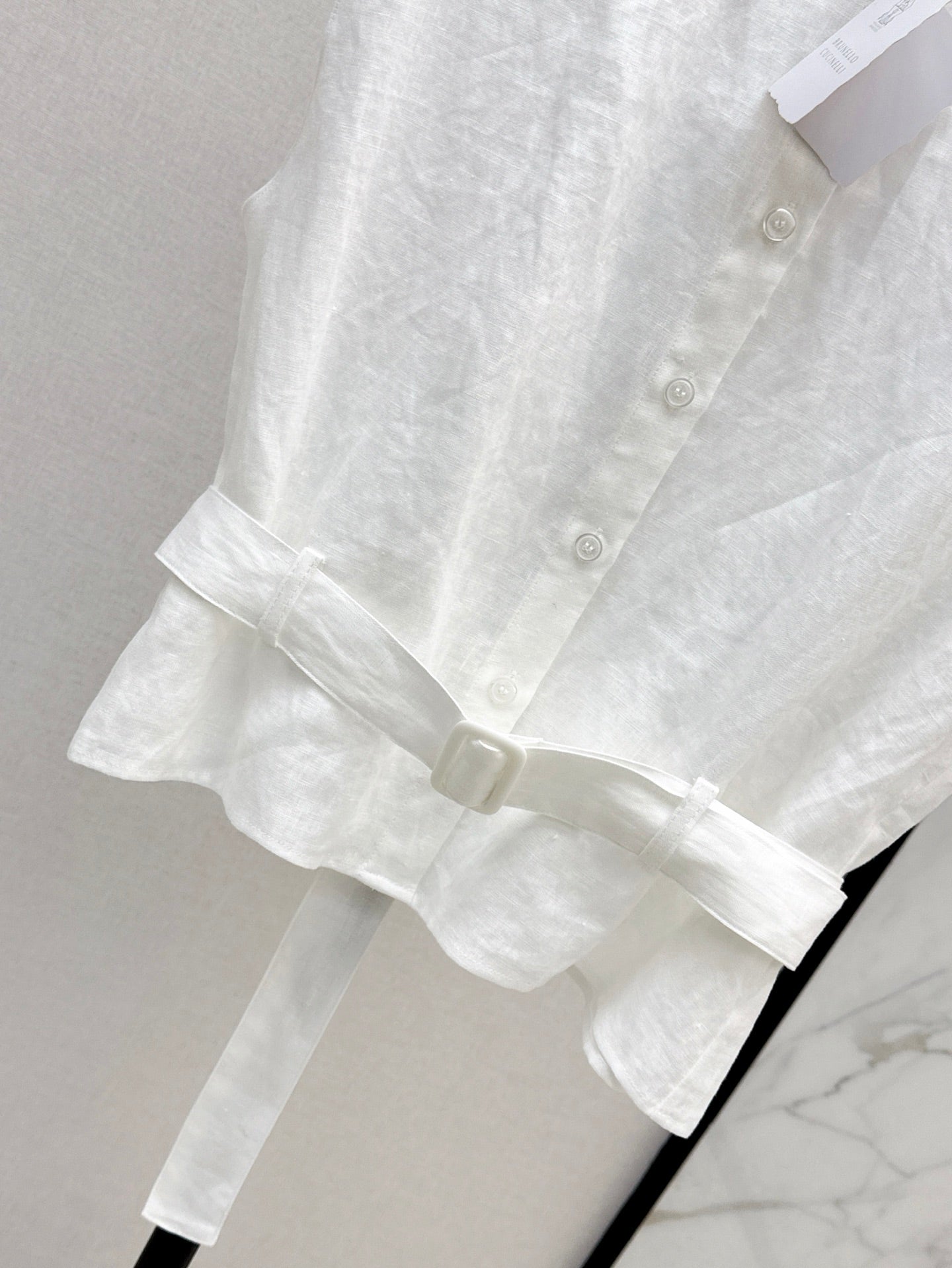 25ss linen vest