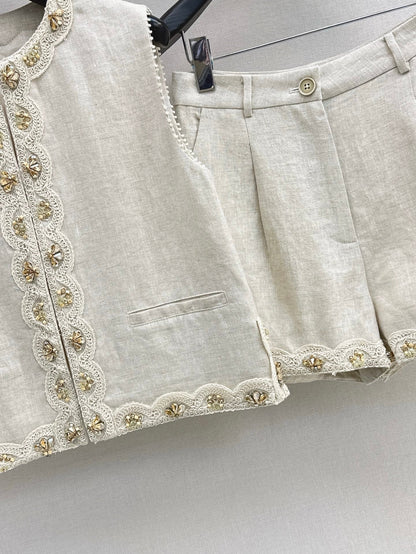 25ss linen suit