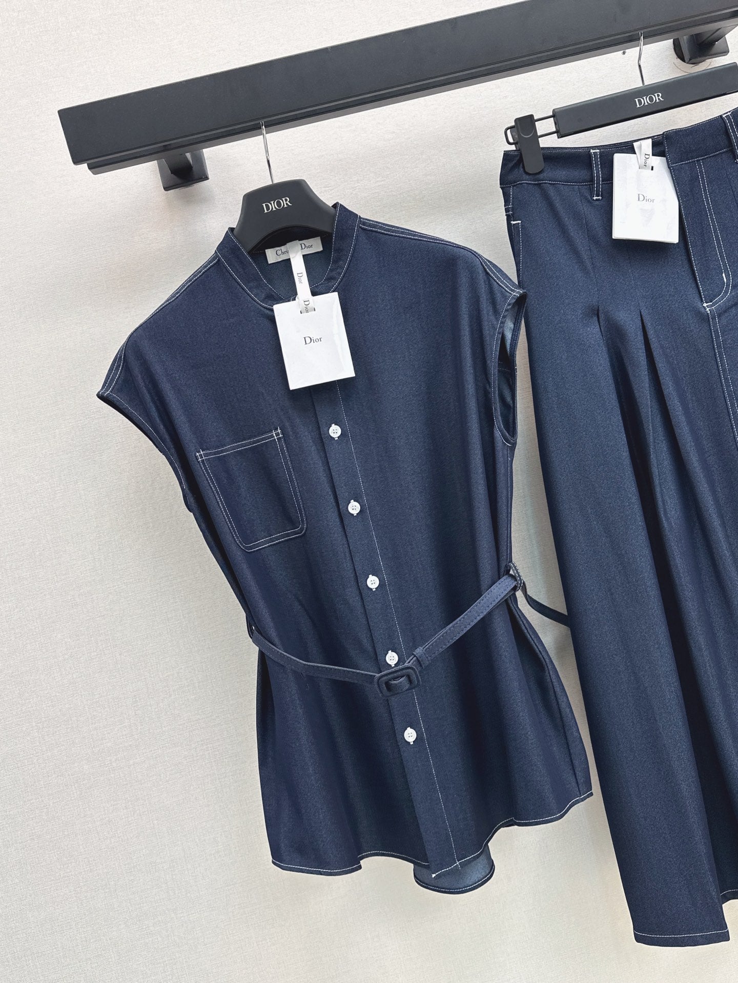25ss denim vest