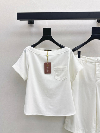 25ss tee short set
