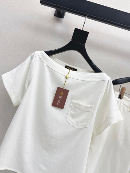 25ss tee short set