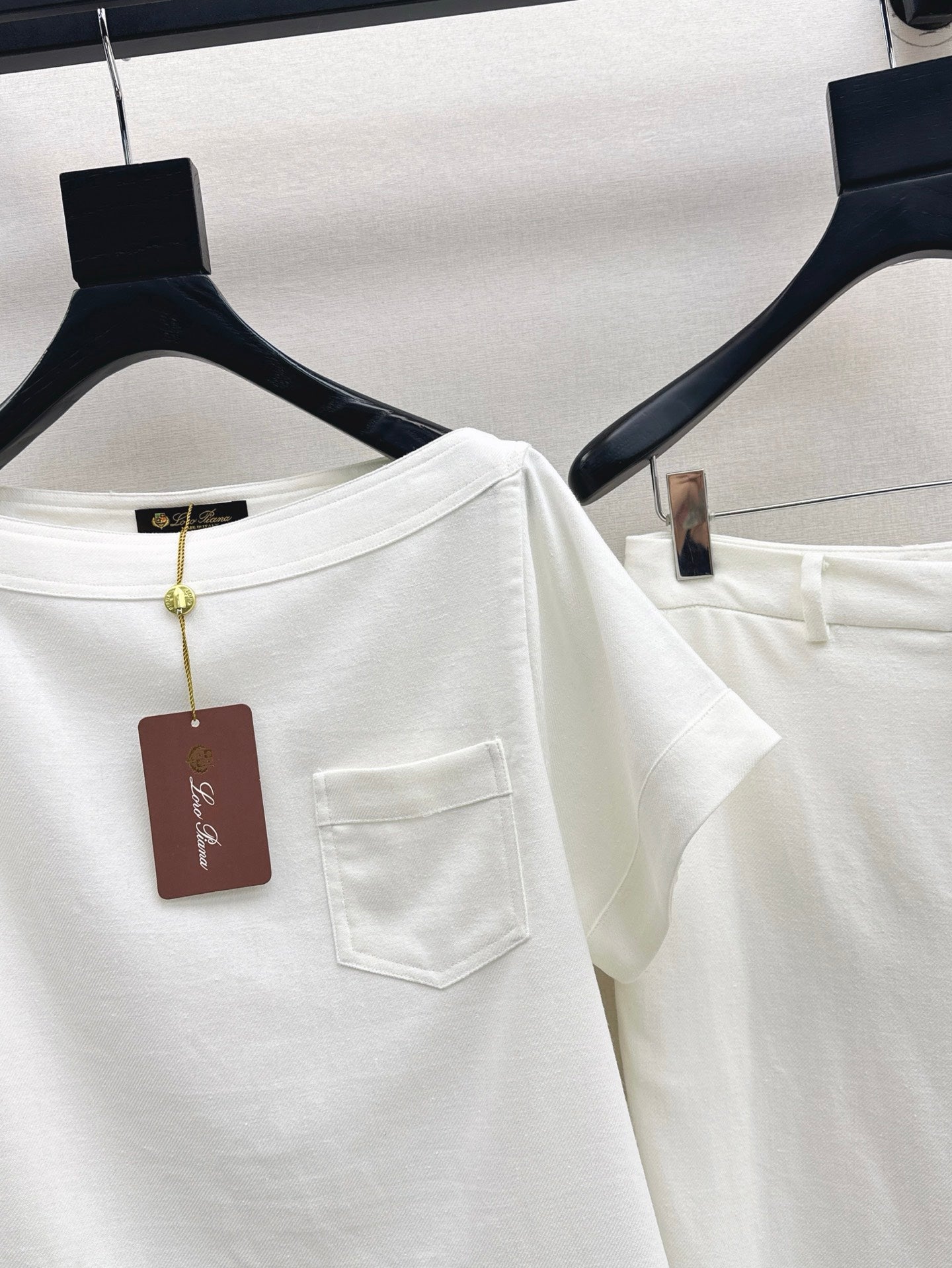 25ss tee short set