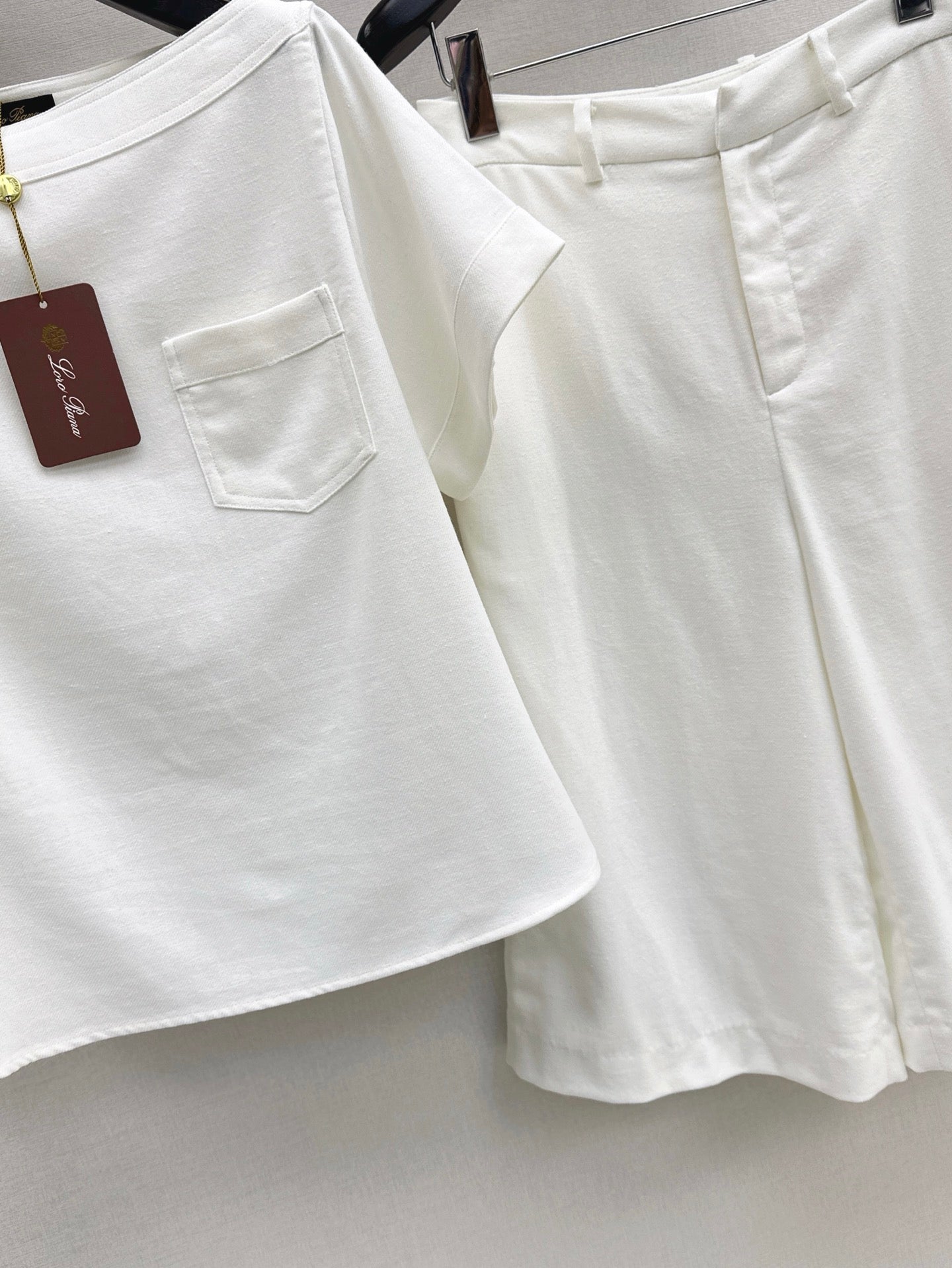 25ss tee short set