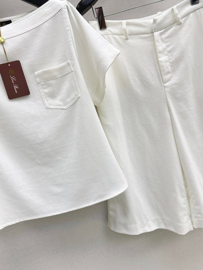 25ss tee short set