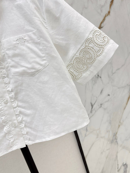25ss lace shirt