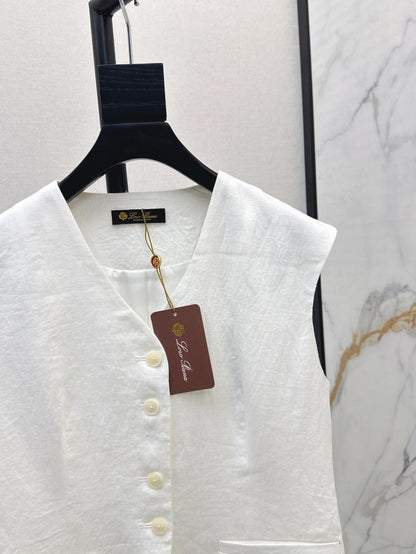 25ss linen vest
